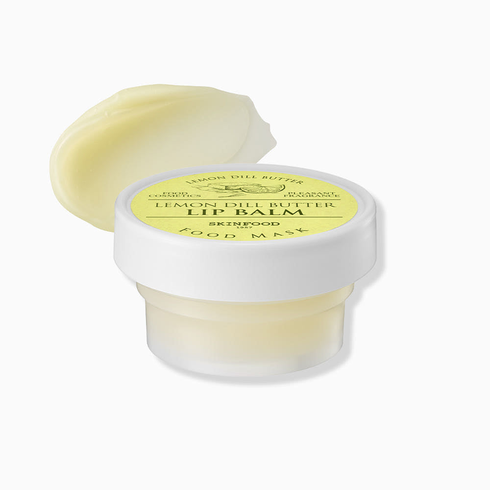 Lemon Dill Butter Food Mask Lip Balm 21ml, SKINFOOD SKINFOOD Lip Balm