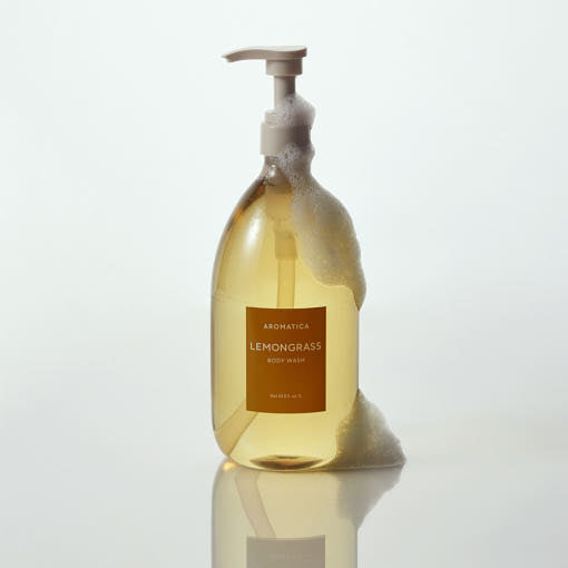 Lemongrass 7 Vita Body Wash 1000ml, AROMATICA AROMATICA Body Wash