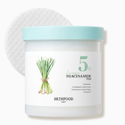 Lemongrass Niacinamide Pad 250g/60ea,SKINFOOD SKINFOOD Toner Pad