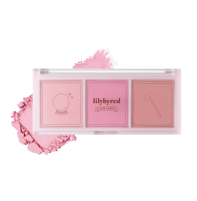 Love Tarot Blusher Palette #02 Wish You Cool, lilybyred-1