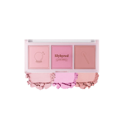 Love Tarot Blusher Palette #02 Wish You Cool, lilybyred-1