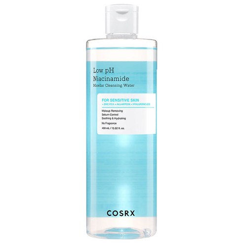 Low pH Niacinamide Micellar Cleansing Water 400ml, COSRX COSRX Micellar Waters