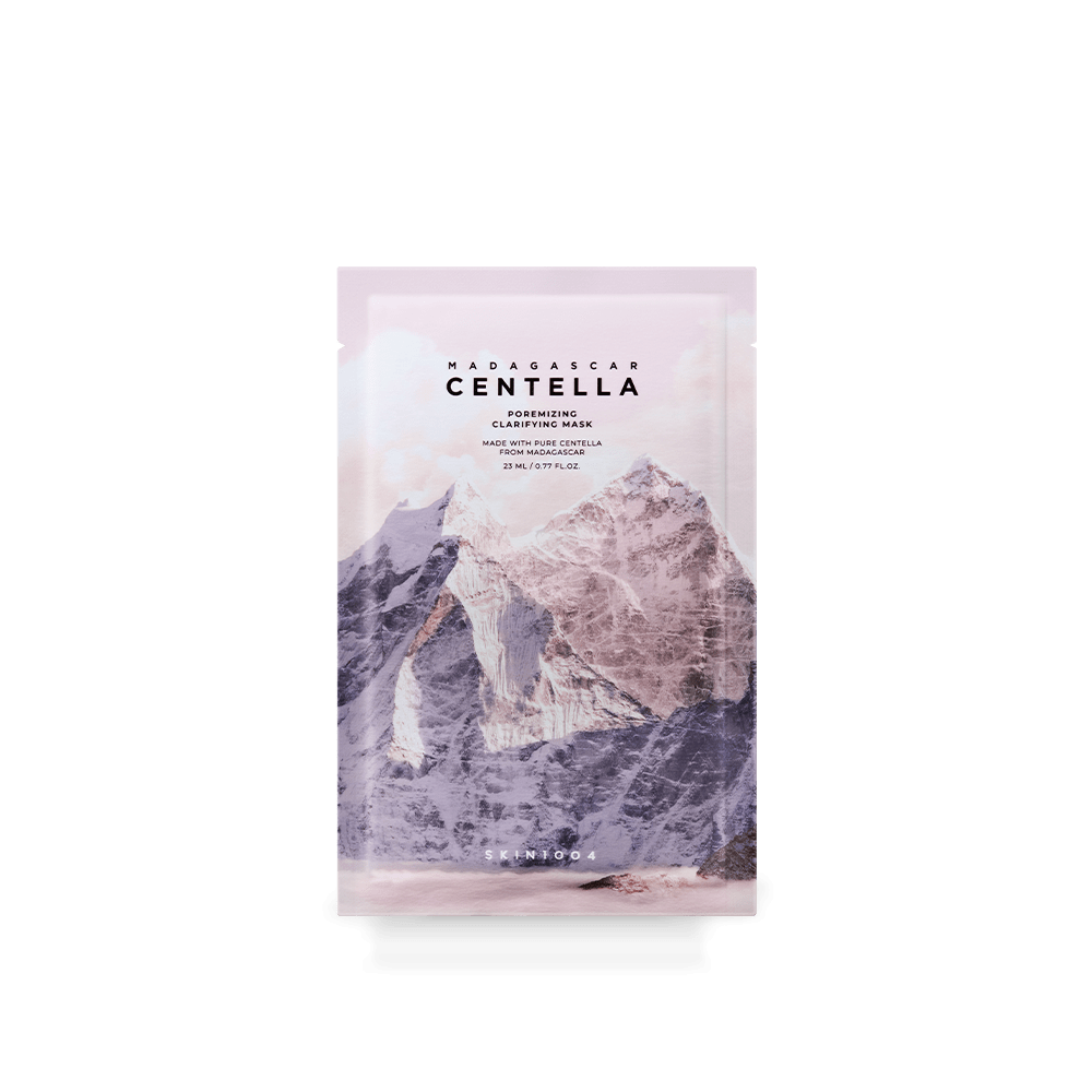 MADAGASCAR CENTELLA POREMIZING CLARIFYING MASK 23ml*5ea, SKIN1004 SKIN1004 Wash Off Mask