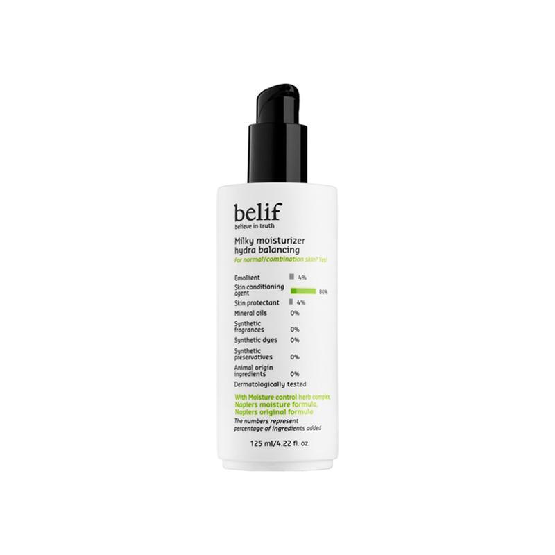MILKY MOISTURIZER HYDRA BALANCING 125mL, belif