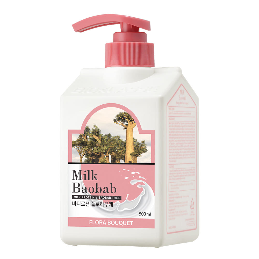 MILK BAOBAB Body Lotion 500ml #Flora Bouquet, BIOKLASSE-1