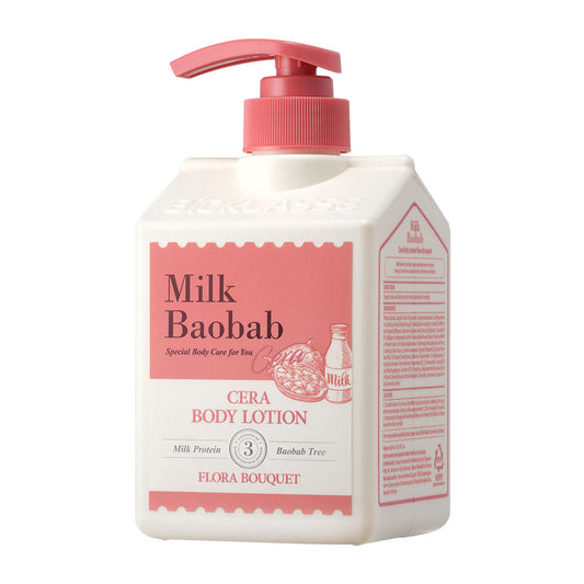 MILK BAOBAB CERA Body Lotion 600ml #Flora Bouquet, BIOKLASSE-1