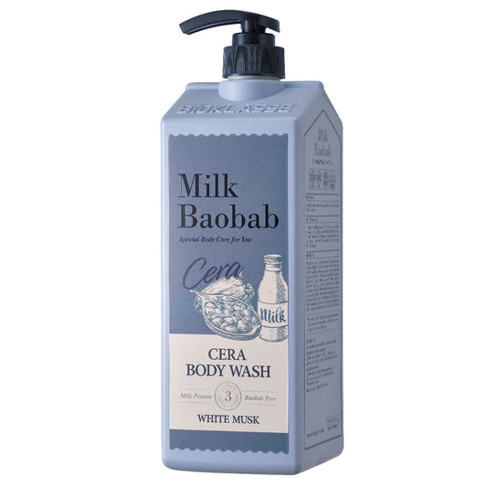 MILK BAOBAB CERA Body Wash 1200ml #White Musk, BIOKLASSE-1