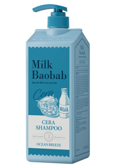 MILK BAOBAB CERA Hair Shampoo 1200ml #Ocean Breeze, BIOKLASSE