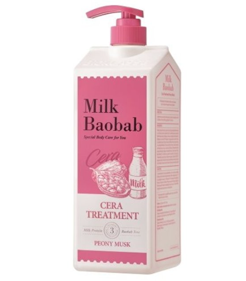 MILK BAOBAB CERA Hair Treatment 1200ml #Peony Musk, BIOKLASSE