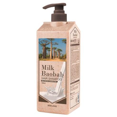 MILK BAOBAB HAIR SHAMPOO White Musk 1000ml, BIOKLASSE BIOKLASSE Shampoo