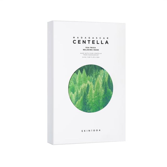 Madagascar Centella Tea-Trica Relaxing Mask 24ml X 5ea, SKIN1004 SKIN1004 Sheet Mask