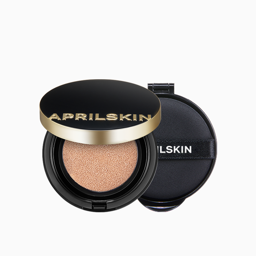 Magic Snow Cushion SPF50+ PA+++ Set 15g+15g(Refill), APRILSKIN APRILSKIN Cushion Foundation