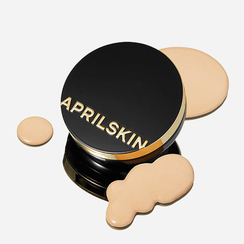 Magic Snow Cushion SPF50+ PA+++ Set 15g+15g(Refill), APRILSKIN APRILSKIN Cushion Foundation