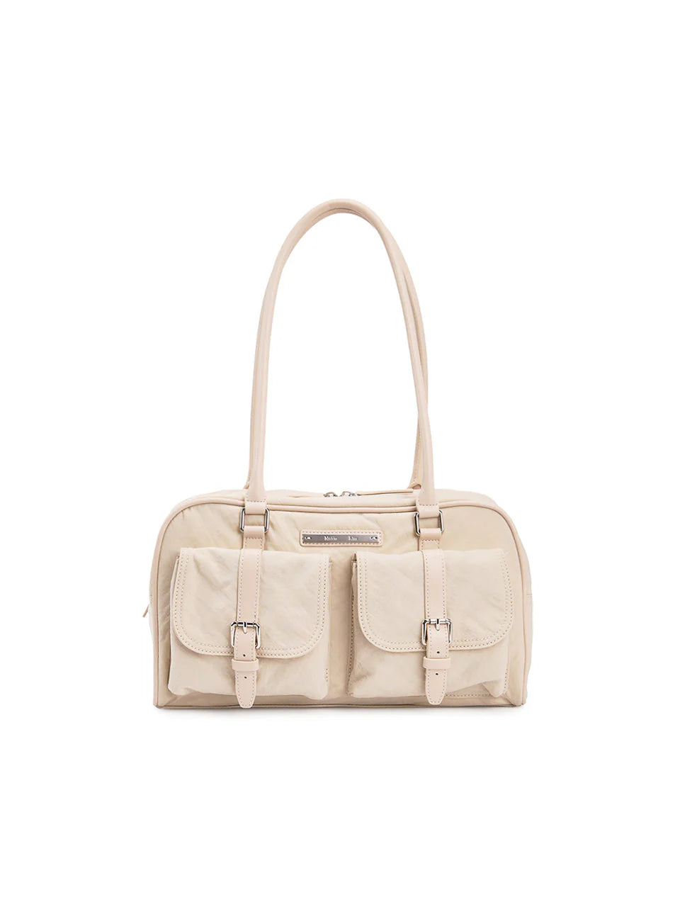 Matin Kim DOUBLE POCKET SPORTY TOTE BAG