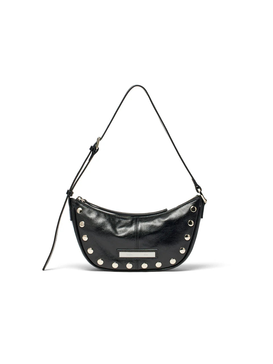 Matin Kim STUD LEATHER SHOULDER BAG