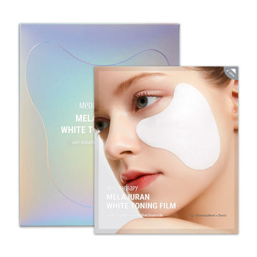 Melajuran White Toning Film (2g*2patches, 89mm x 75mm) X 5ea, MEDITHERAPY MEDITHERAPY Wrinkle Patch