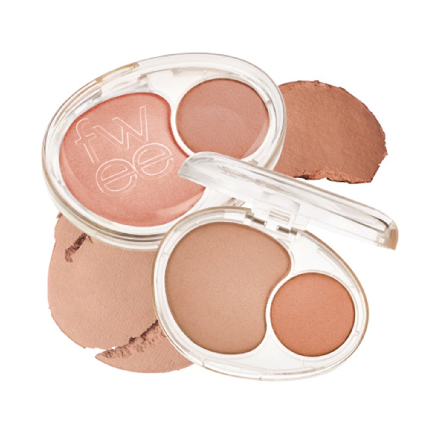 Mellow Dual Face Blusher, fwee fwee Face Blush