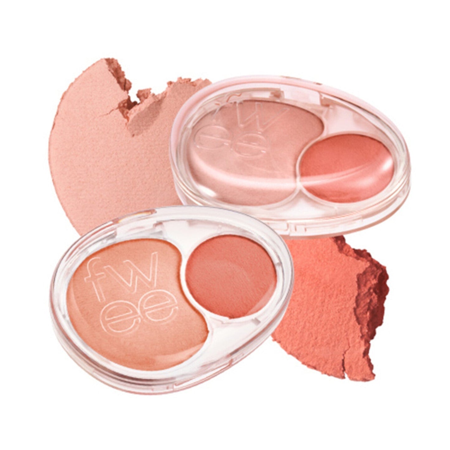 Mellow Dual Face Blusher, fwee fwee Face Blush