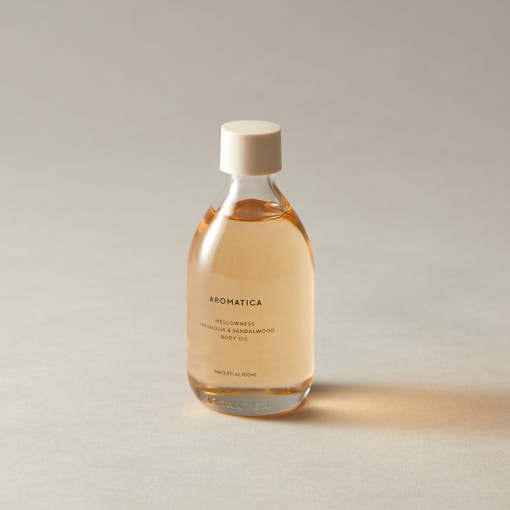 Mellowness Magnolia & Sandalwood Body Oil 100ml, AROMATICA AROMATICA Body Oil
