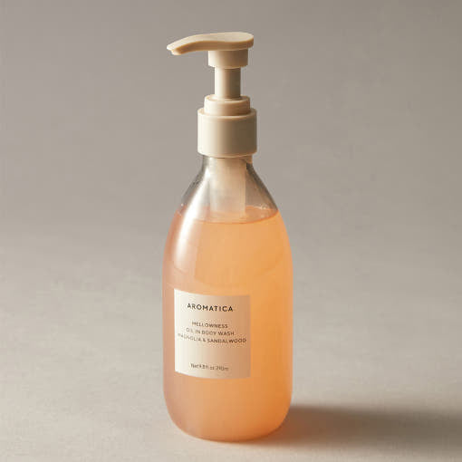 Mellowness Oil In Body Wash Magnolia & Sandalwood 290ml, AROMATICA AROMATICA Body Wash