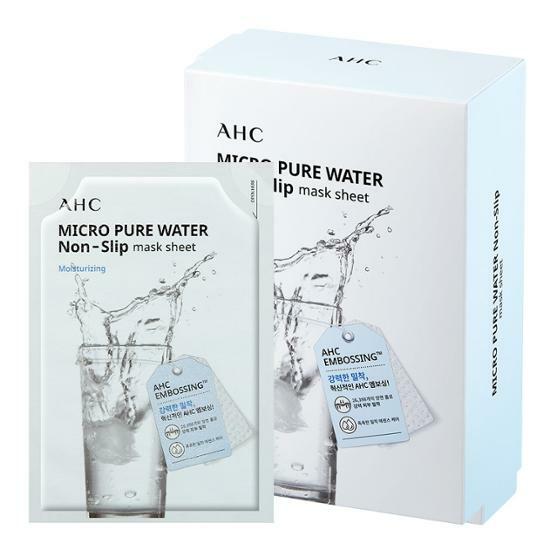 Micro Pure Water Non-Slip Mask Sheet SET 33ml X 10ea,AHC AHC Treatment Mask