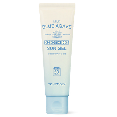 Mild Blue Agave Soothing Sun Gel 50ml SPF50+ PA++++, TONYMOLY TONYMOLY Sun Cream