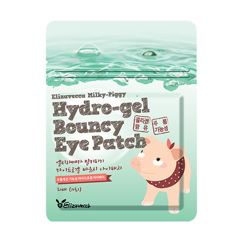 Milky Piggy Hydro-gel Bouncy Eye Patch 20pcs, Elizavecca Elizavecca Eye Patches
