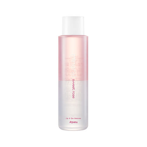 Mineral Lip & Eye Remover Sweet Rose 250ml, A'pieu A'pieu Lip & Eye Remover