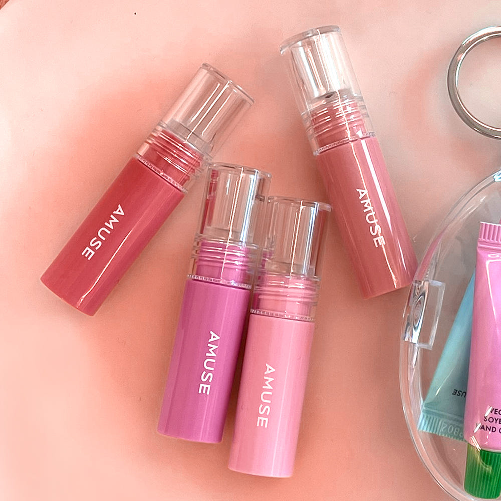 Mini Gel Fit Tint Set 1.3g X 4ea, AMUSE AMUSE Lip Tint