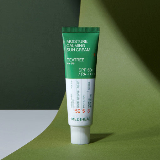 Moisture Calming Sun Cream Tea Tree 50ml (SPF 50+, PA++++), MEDIHEAL MEDIHEAL Sunscreen