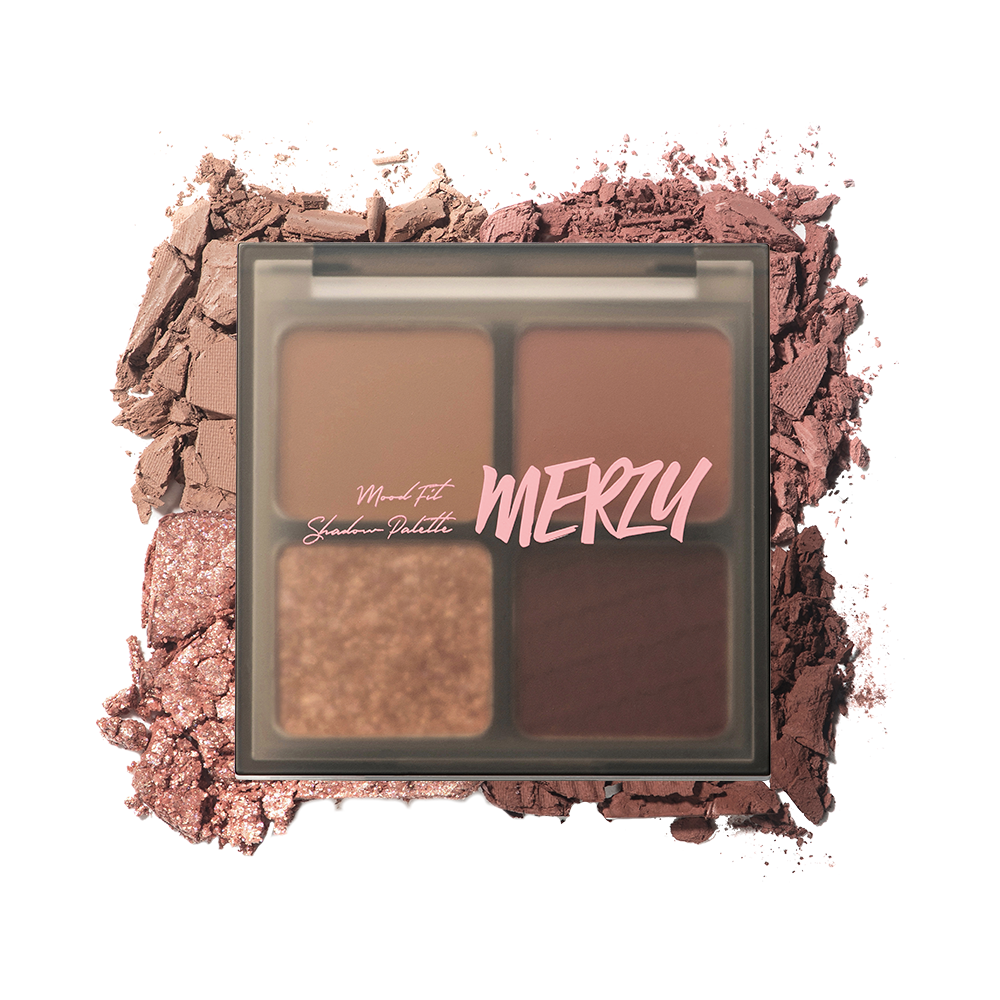 Mood-Fit Shadow Palette 8g (3 Colors), MERZY MERZY Eyeshadow