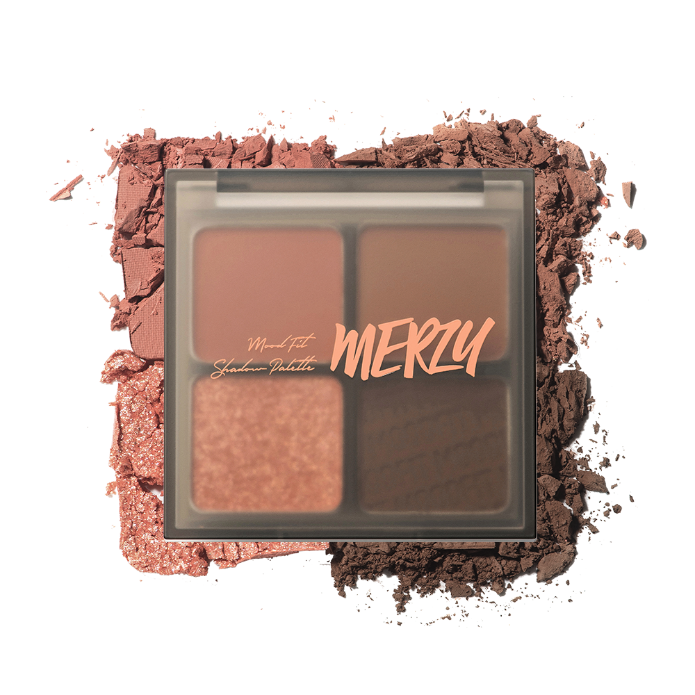 Mood-Fit Shadow Palette 8g (3 Colors), MERZY MERZY Eyeshadow
