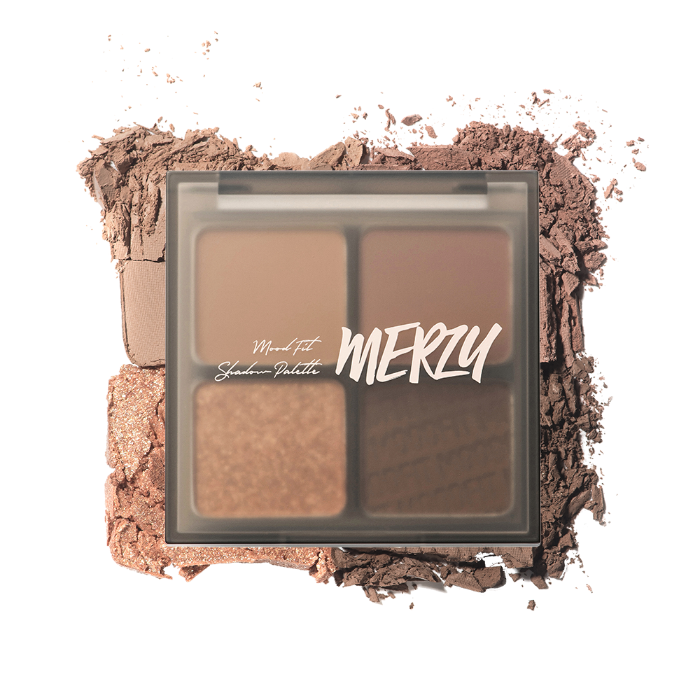 Mood-Fit Shadow Palette 8g (3 Colors), MERZY MERZY Eyeshadow