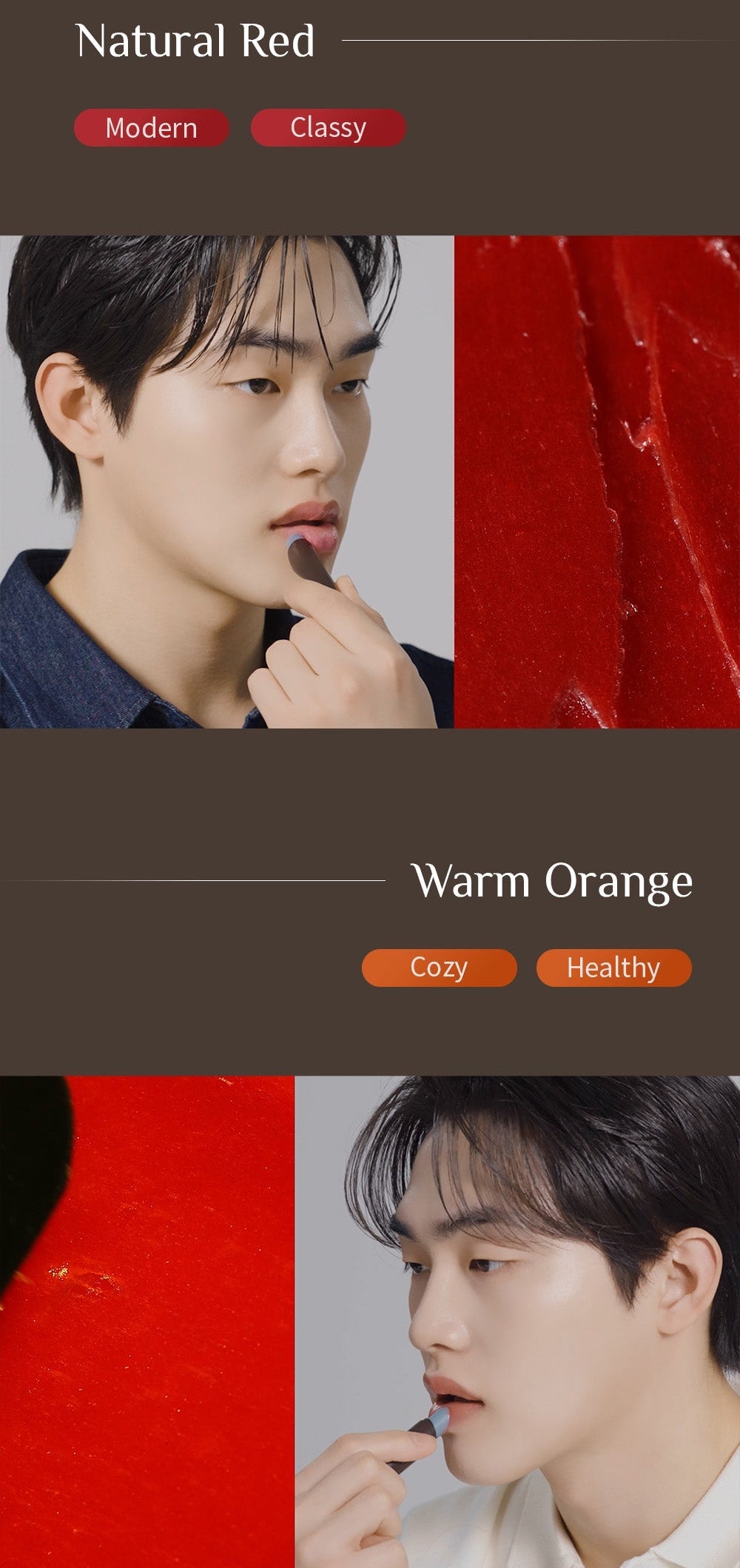 Mood Change Lip Balm 3g (2colors), OBgE OBgE Lip Balm for Men