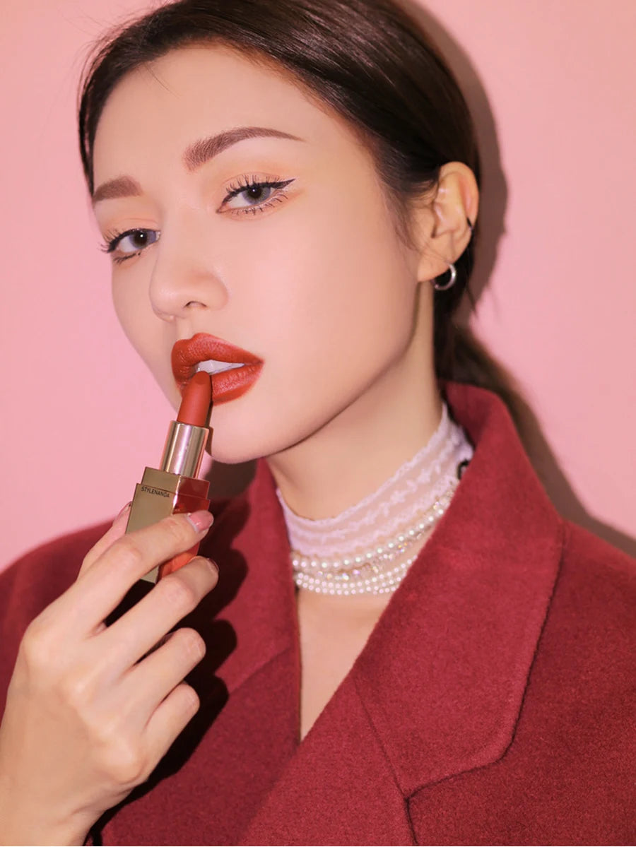 Mood Recipe Matte Lip Color 3.5g #228 RED SEVENTIES, 3CE-1