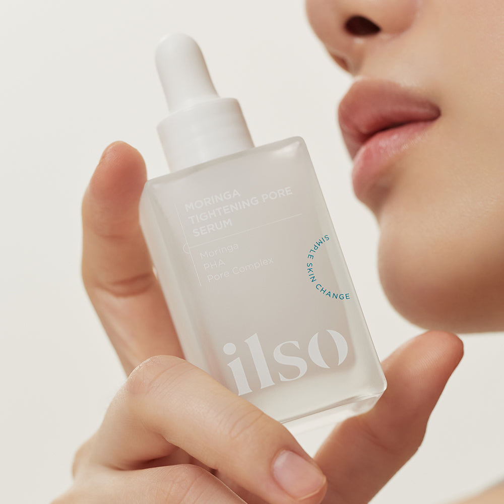 Moringa Tightening Pore Face Serum 30ml, ilso ilso Acne-Fighting Serum