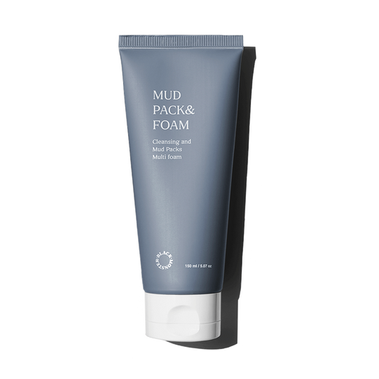 Mud Pack & Foam 150ml, BLACK MONSTER BLACK MONSTER Cleansing Foam for Men