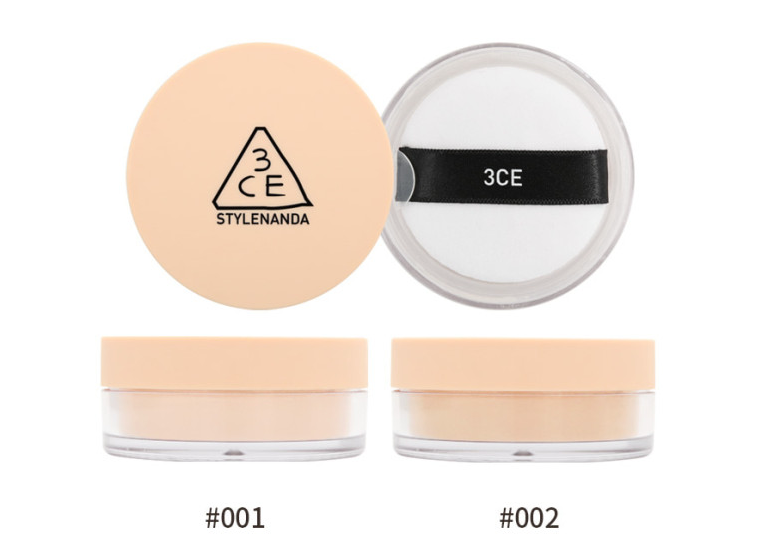 Natural Finish Loose Powder 8.5g, 3CE 3CE Powder