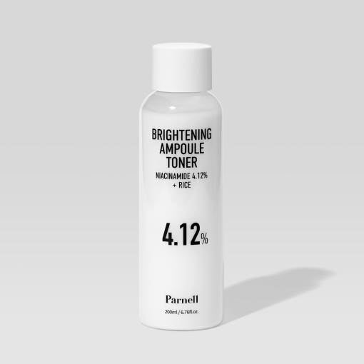Niacinamide 4.12 Rice Brightening Ampoule Toner 200ml, Parnell