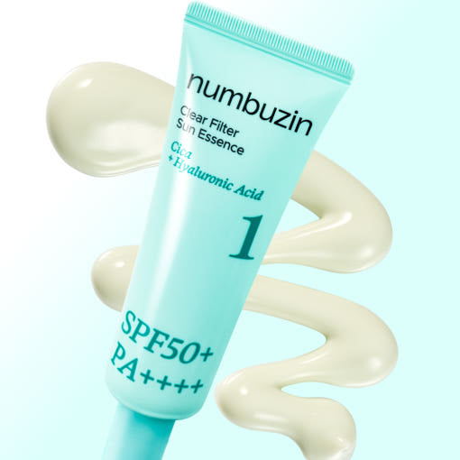No.1 Clear Filter Sun Essence SPF50+ PA++++ 50ml, numbuzin numbuzin Sunscreen