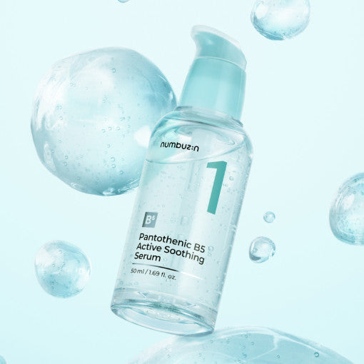 No.1 Pantothenic B5 Active Soothing Serum 50ml, numbuzin numbuzin Hydrating Serums