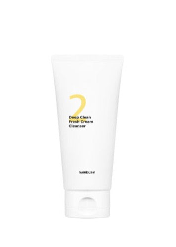 No.2 Deep Clean Fresh Cream Cleanser 120ml, numbuzin numbuzin Cleansing Foam