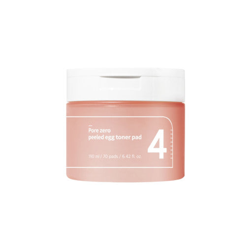 No.4 Pore Zero Peeled Egg Toner Pad 70P, numbuzin numbuzin Toner Pad