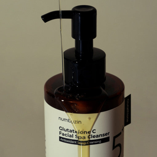 No.5 Glutathione C Facial Spa Cleanser 200ml, numbuzin numbuzin Cleansing Milk & Gel