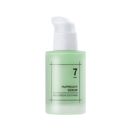No.7 Mild Green Soothing Serum 50ml, numbuzin numbuzin Hydrating Serums
