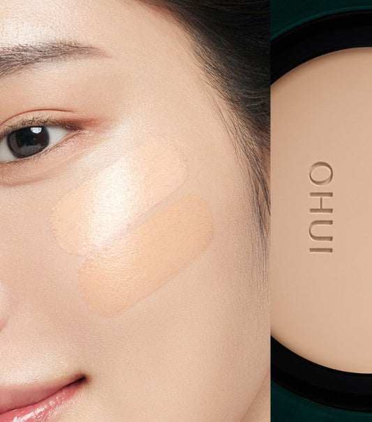 O HUI Ultimate Coverdenier Pact SPF50+ PA+++ Set 15g+15g(Refill) (2colors) O HUI Cushion Foundation