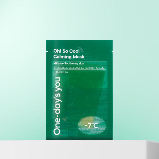 Oh! So Cool Calming Mask 25ml x 5ea, One-day's you One-day's you Treatment Mask