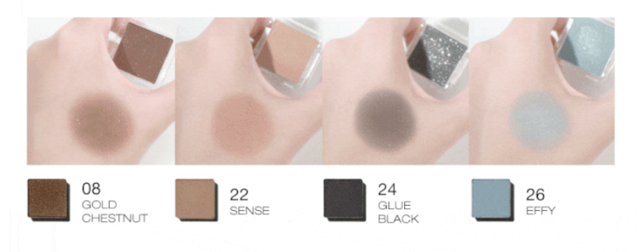 One By Genuine Magnetic Eye Shadow #Matte Glitter, tooq-1