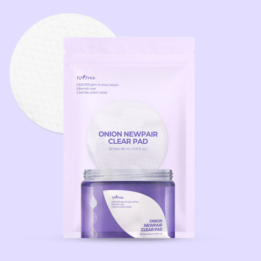 Onion Newpair Clear Pad (REFILL) 80ml (20ea), Isntree Isntree Toner Pad