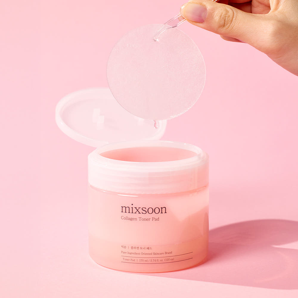 PDRN Collagen Toner Pad 110ea/170ml, mixsoon mixsoon Toner Pad